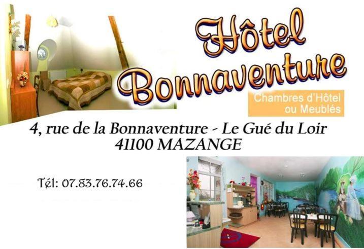 Hotel De La Bonnaventure Mazange Екстер'єр фото